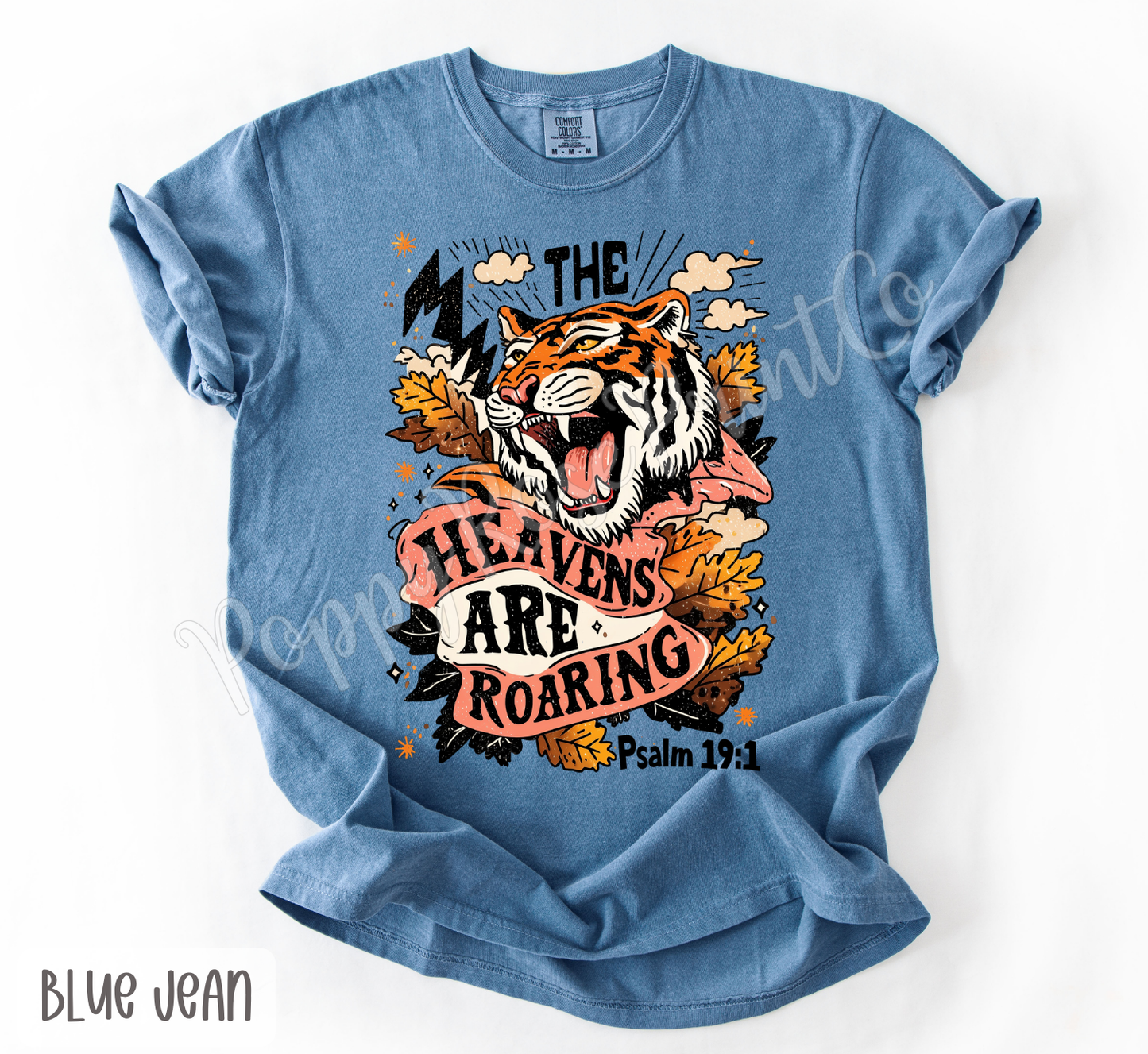 The Heavens are Roaring Comfort Colors Shirt