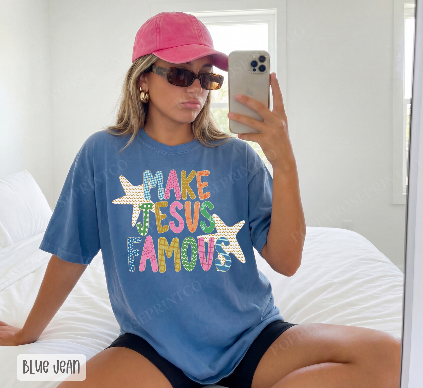 Make Jesus Famous Comfort Colors Shirt