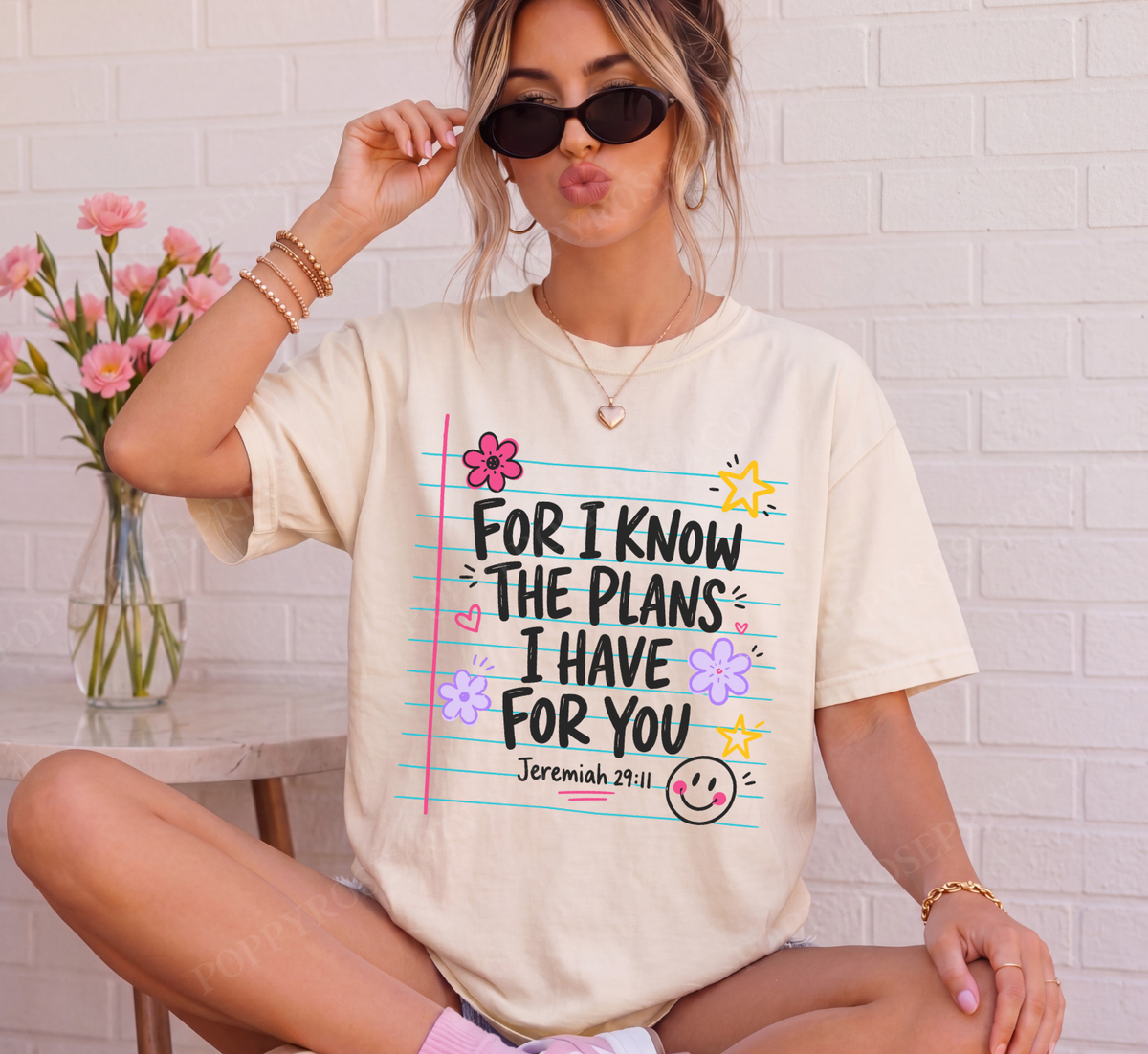 For I Know the Plans Comfort Colors Shirt