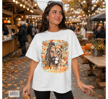Fall Lion of Judah Comfort Colors Shirt