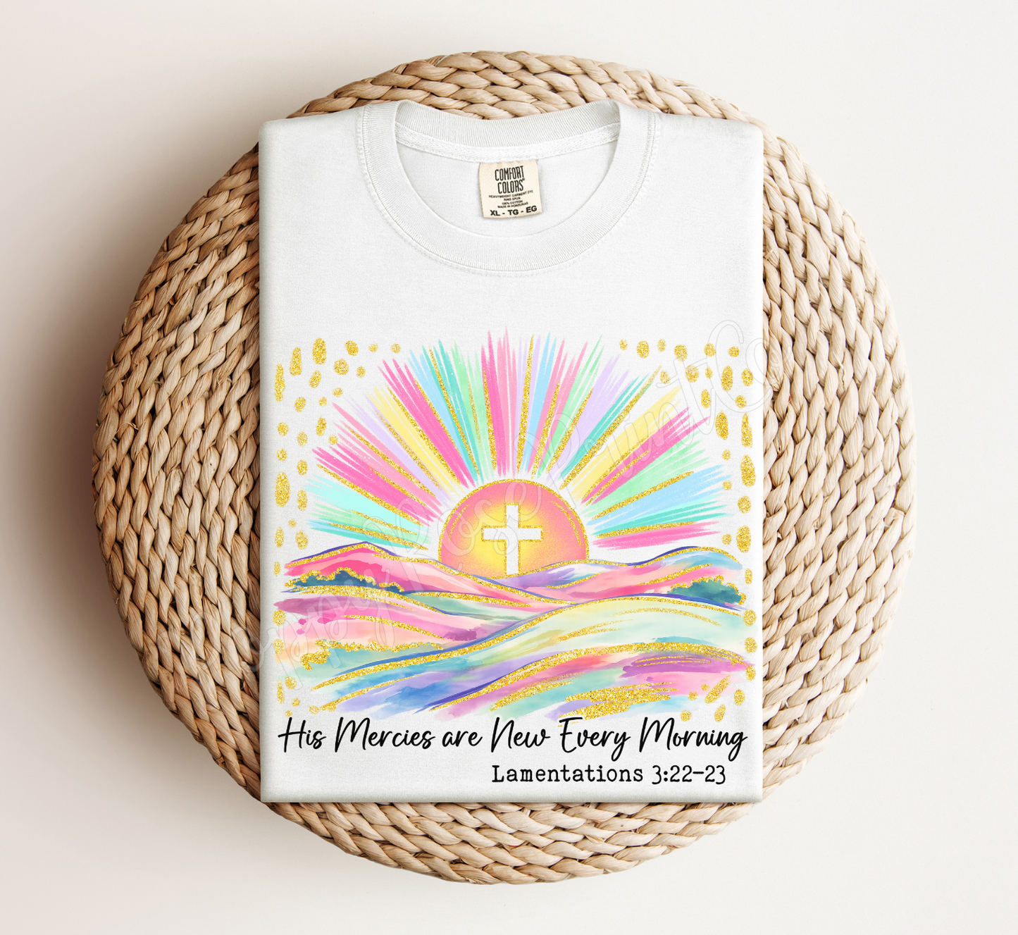His Mercies Comfort Colors Shirt