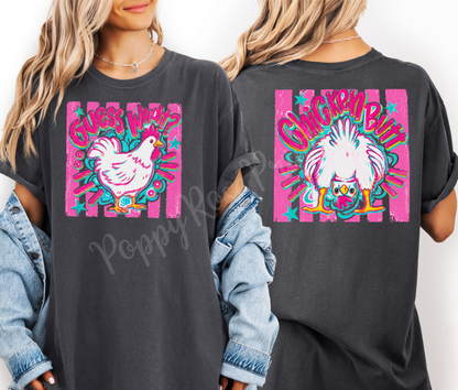 Guess What, Chicken Butt Comfort Colors Shirt