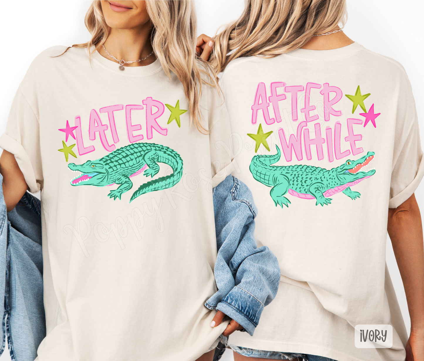Preppy Later Gator Shirt Comfort Colors