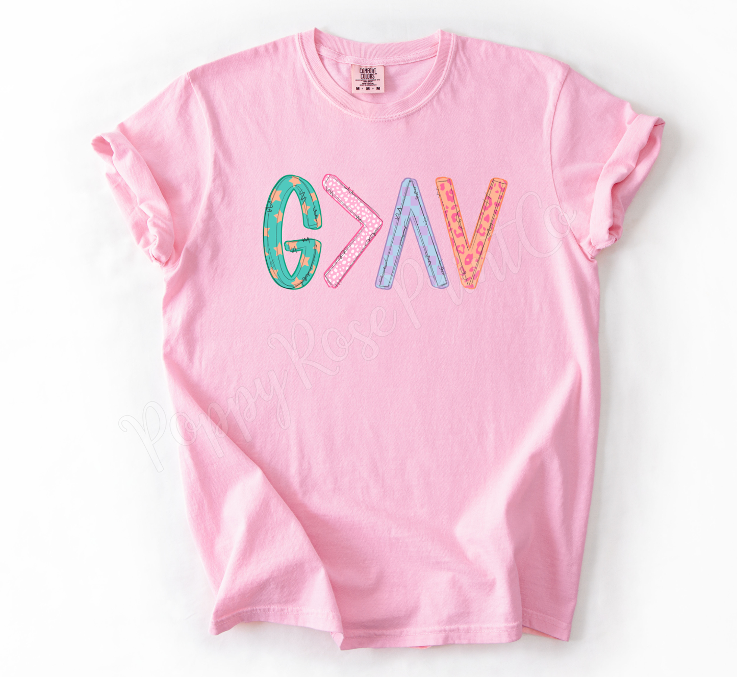 God is Greater Shirt Comfort Colors