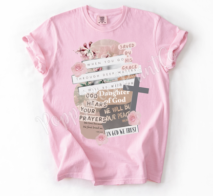 Daughter of God Comfort Colors Shirt