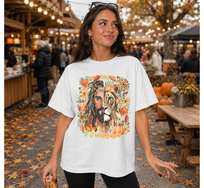 Fall Lion of Judah Comfort Colors Shirt