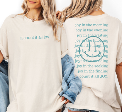 Count it All Joy Comfort Colors Shirt