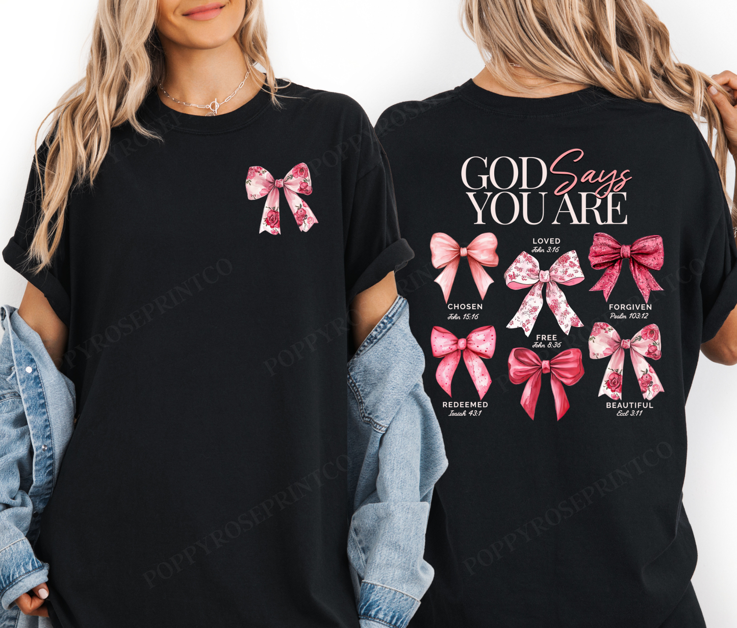 God Says You Are Comfort Colors Shirt