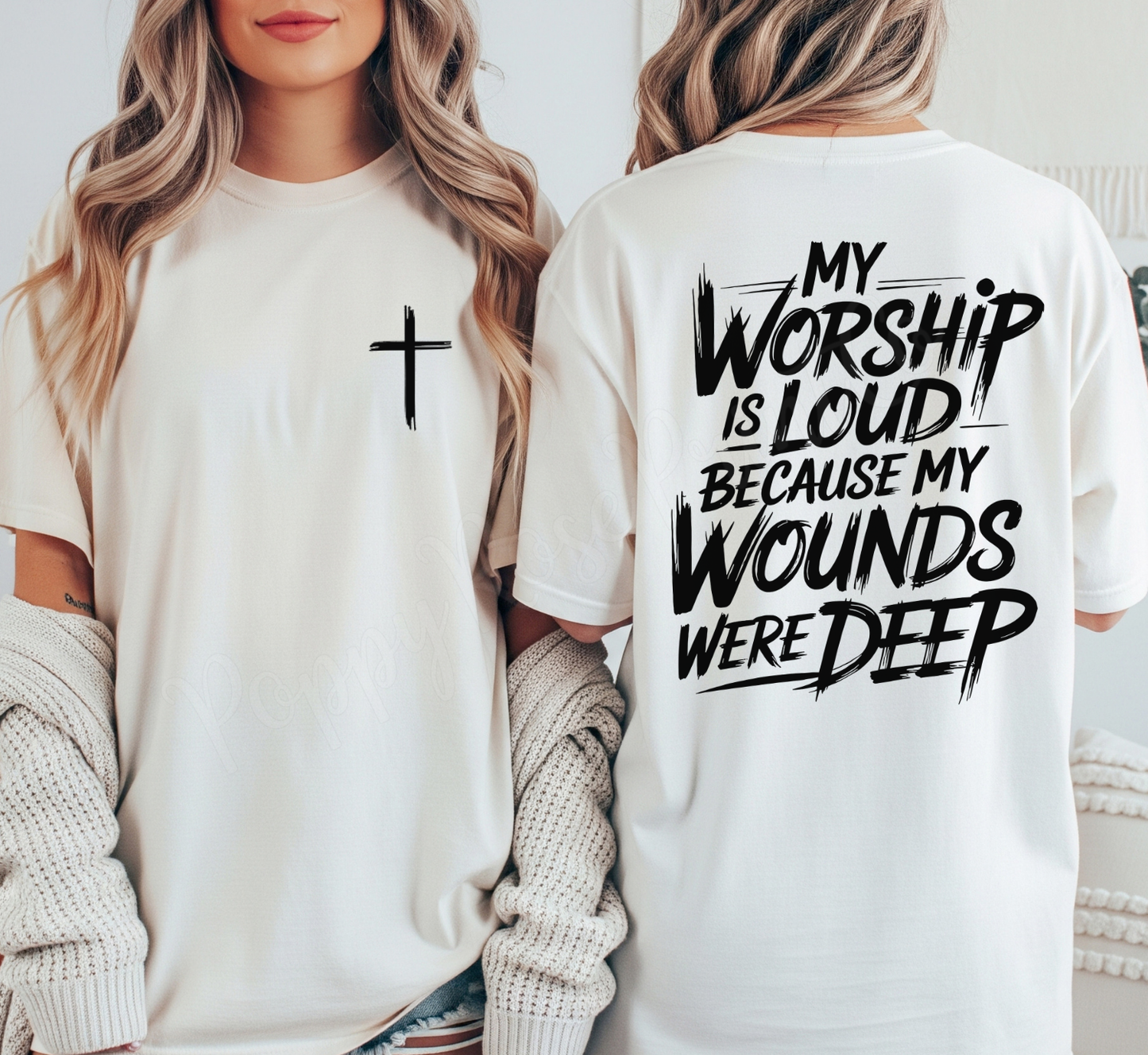 Worship is Loud Comfort Colors Shirt