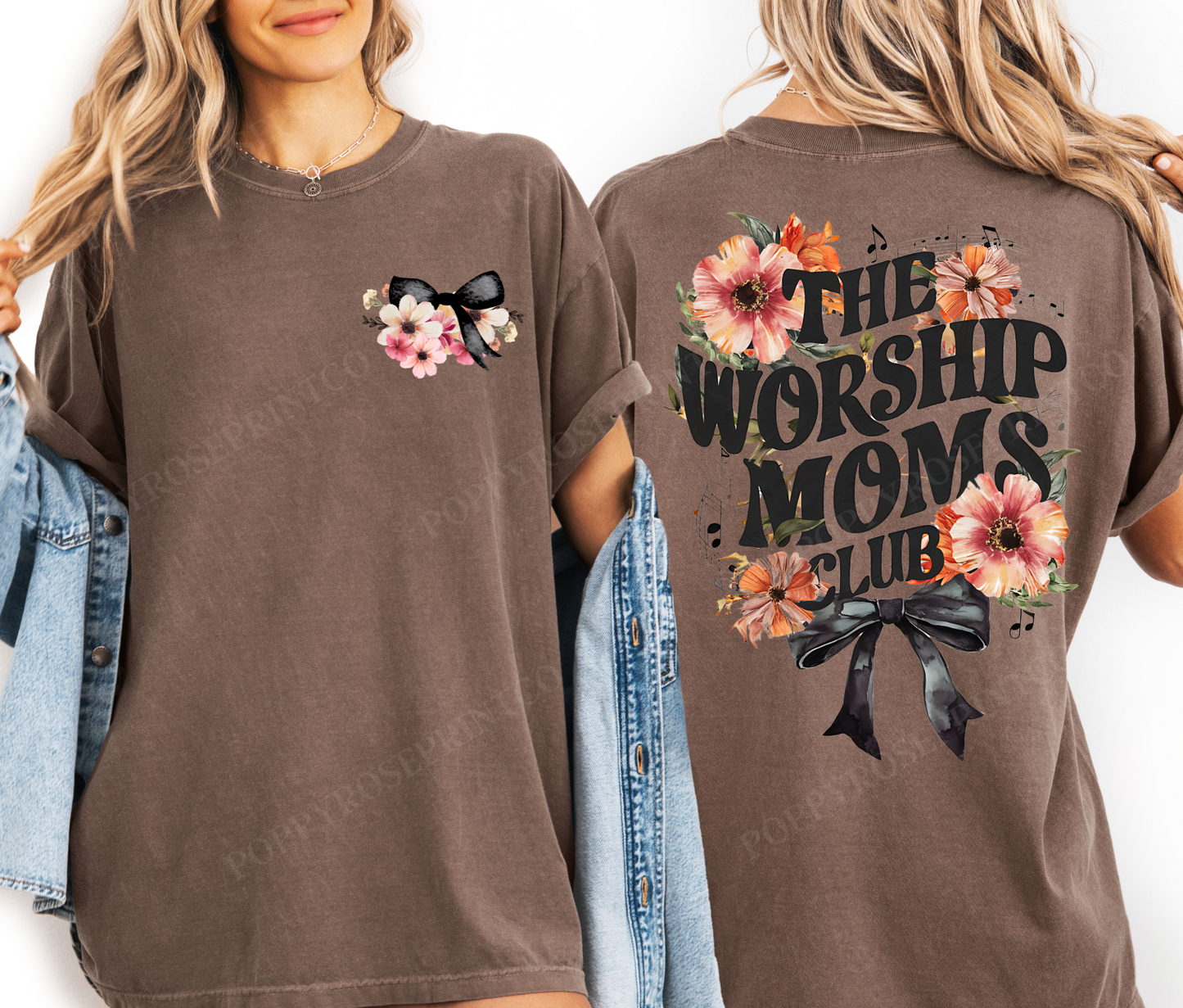 Worship Mama Club Comfort Colors Shirt