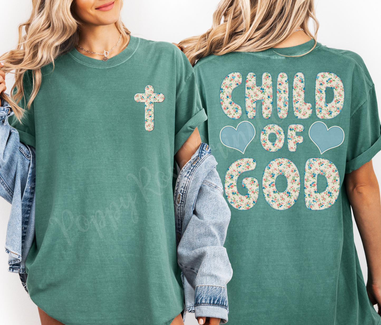 Child of God Front & Back Shirt Comfort Colors