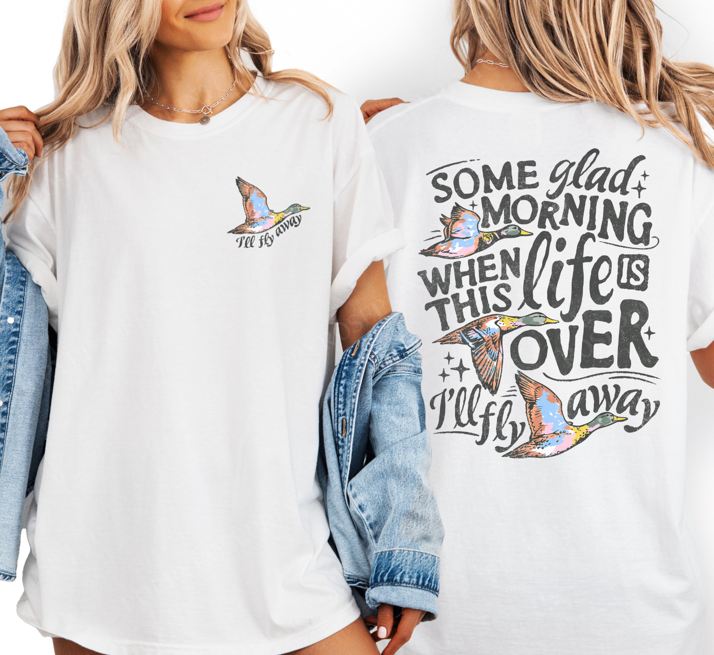 I'll Fly Away Comfort Colors Shirt