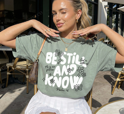 Be Still and Know Comfort Colors Shirt