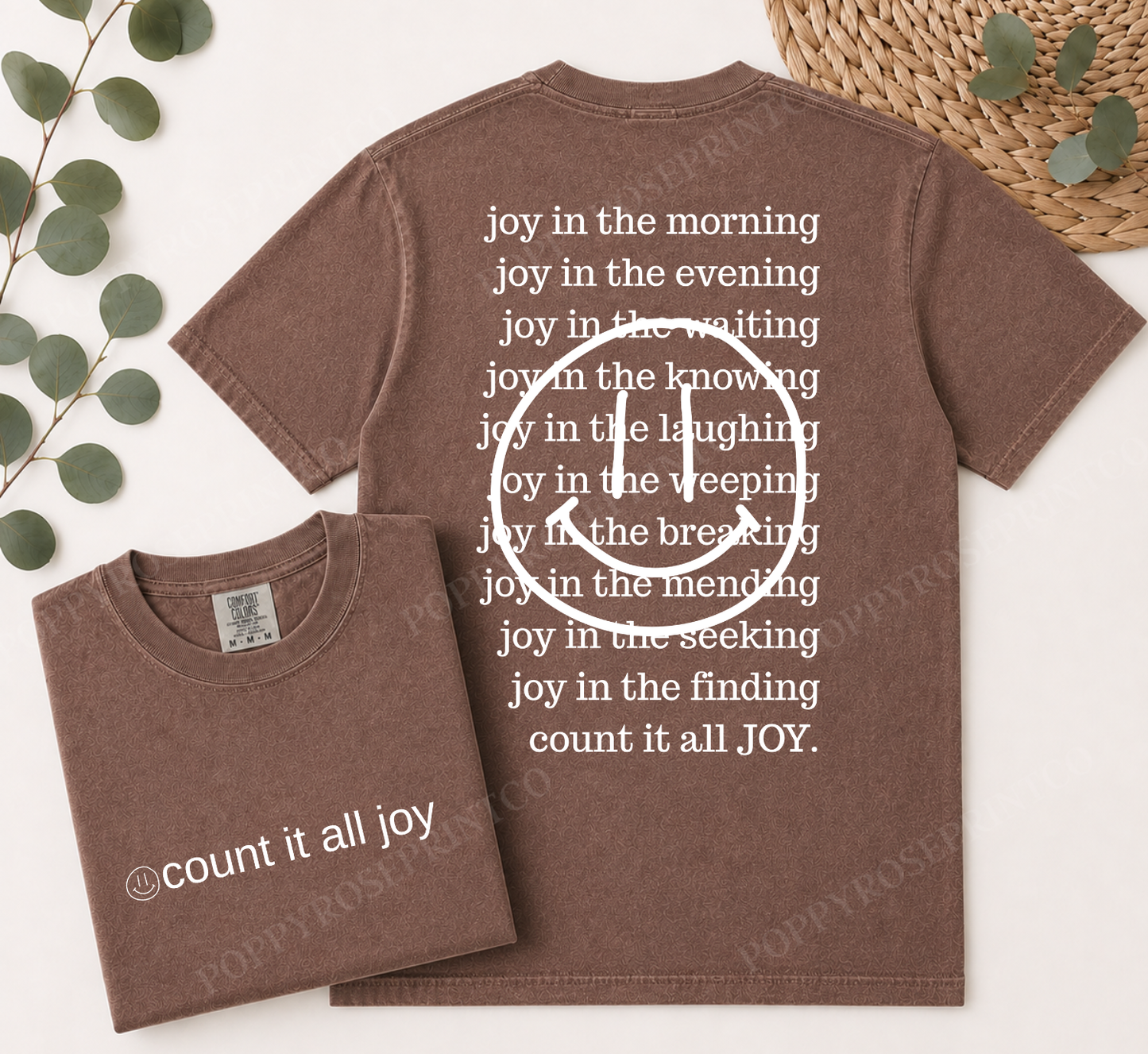 Count it All Joy Comfort Colors Shirt
