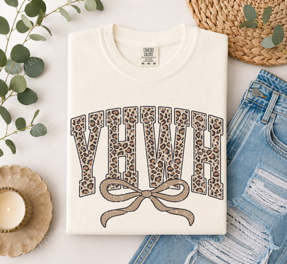 Leopard YHWH Comfort Colors Shirt