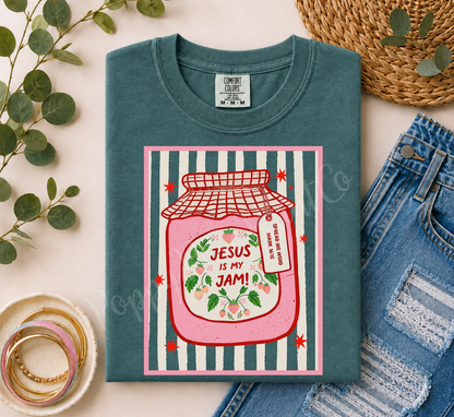 Jesus Is My Jam Comfort Colors Shirt